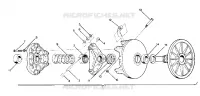 TRASMISSIONE FRIZIONE 650 (4916801680012A)