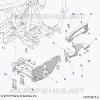 TELAIO, MOUNTING, FRONT GEARCASE