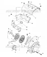 AUTOAVVOLGENTE AND VENTILATORE HOUSING Sprint E/S (4914151415030A)