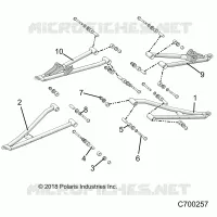 SOSPENSIONI ANTERIORI CONTROL ARMS