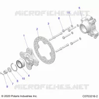 SUSPENSION, PORTAPACCHI POSTERIORE