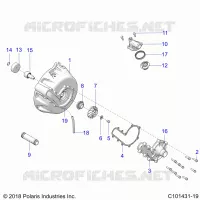 ENGINE, SISTEMA DI RAFFREDDAMENTO AND WATER PUMP
