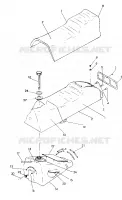 SEDE/SERBATOIO DI GAS ASSEMBLY Trail (4921272127005A)