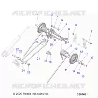 SUSPENSION, POSTERIORE COPPIA ARM