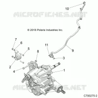 DRIVE TRAIN, MAIN SCATOLA INGRANAGGI MONTAGGIO