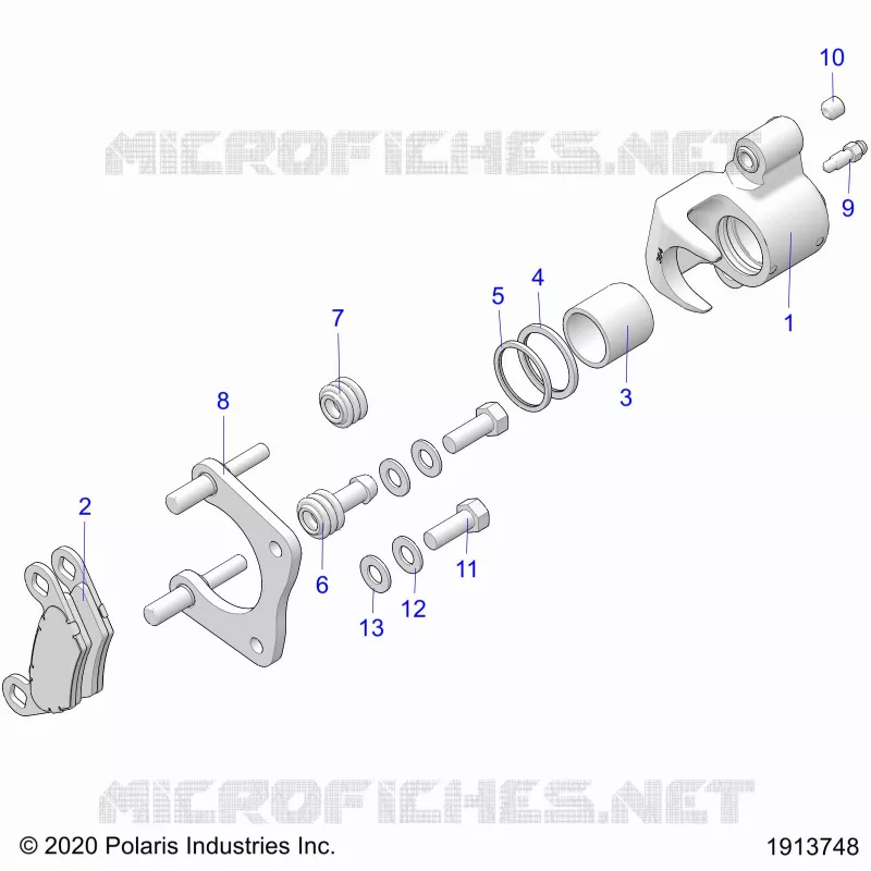 BRAKES, PINZA POSTERIORE