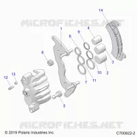 FRENO ANTERIORE CALIPER