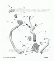 MOTORE, WATERPUMP AND BYPASS