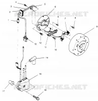 MAGNETO 440 XCR SP 0961760 (4931583158C014)