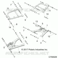 SOSPENSIONE POSTERIORE CONTROL ARMS