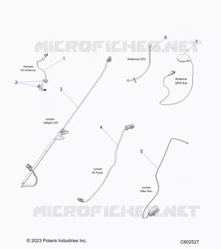 ELETTRICO, JUMPER WIRES/ANTENNAS/HARNESS