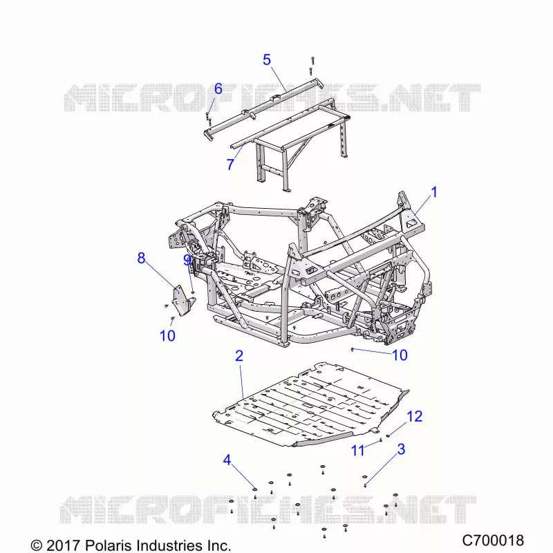 CHASSIS, MAIN FRAME AND SCIARED PLATES