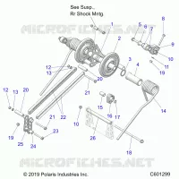 SUSPENSION, POSTERIORE COPPIA ARM