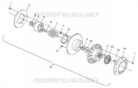 FRIZIONE DRIVEN 600 XCR 0985677 (4943164316C001)