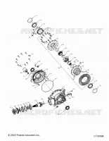 TRASMISSIONE, REAR GEARCASE INTERNALS