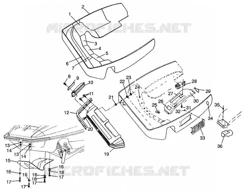 NOSEPAN XCF 0971643 (4938613861A008)