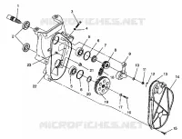 carter della catena ASSEMBLY 440 XCR 0941760 (4925182518018A)