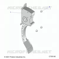 ENGINE, ACCELERATORE PEDALE
