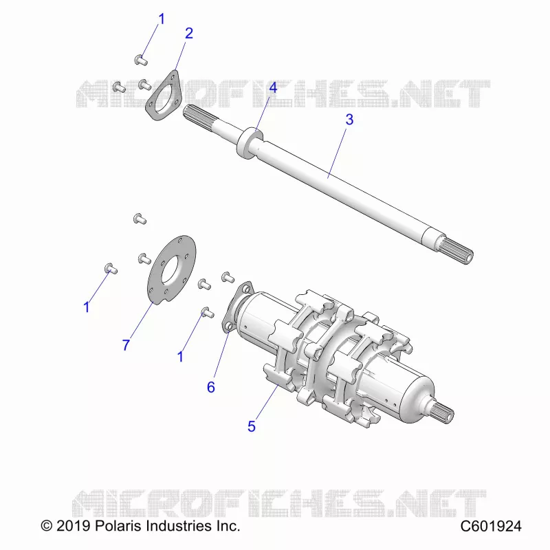 DRIVE TRAIN, JACKSHAFT AND ALBERO DI TRASMISSIONE