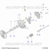 TRASMISSIONE, PRIMARY CLUTCH