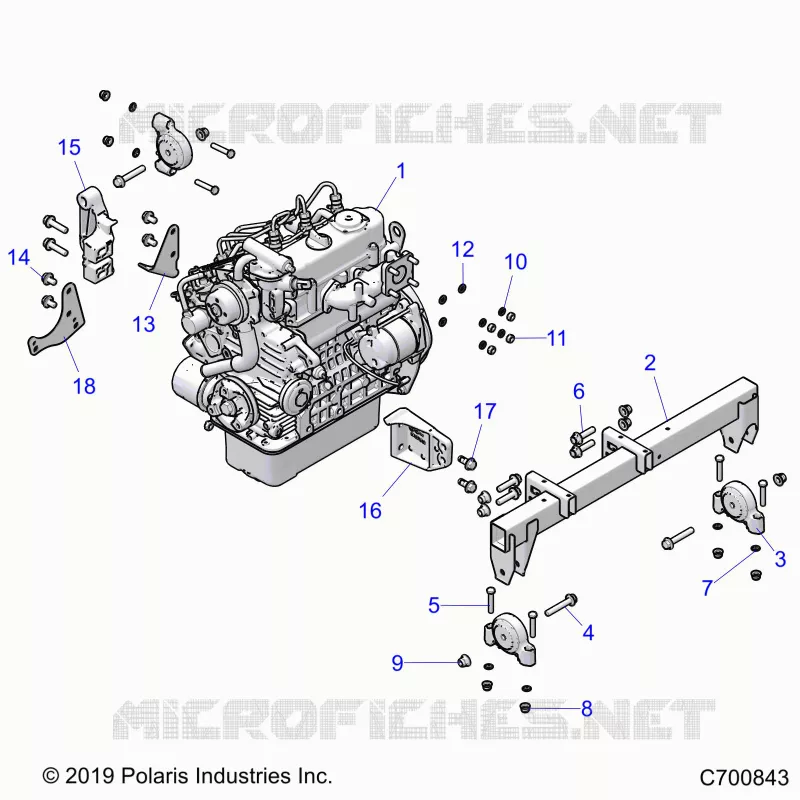 MOTORE, MOUNTING