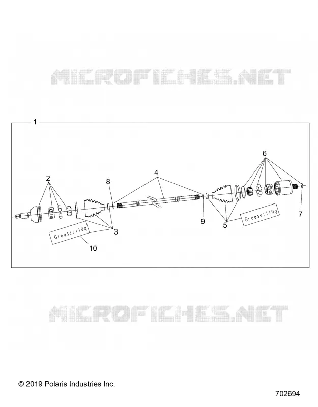 TRASMISSIONE, HALF SHAFT, FRONT
