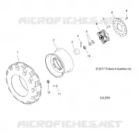 RUOTE, FRONT TIRE AND BRAKE DISC
