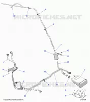 SISTEMA DI ALIMENTAZIONE CARBURANTE, FUEL LINES, EVAP