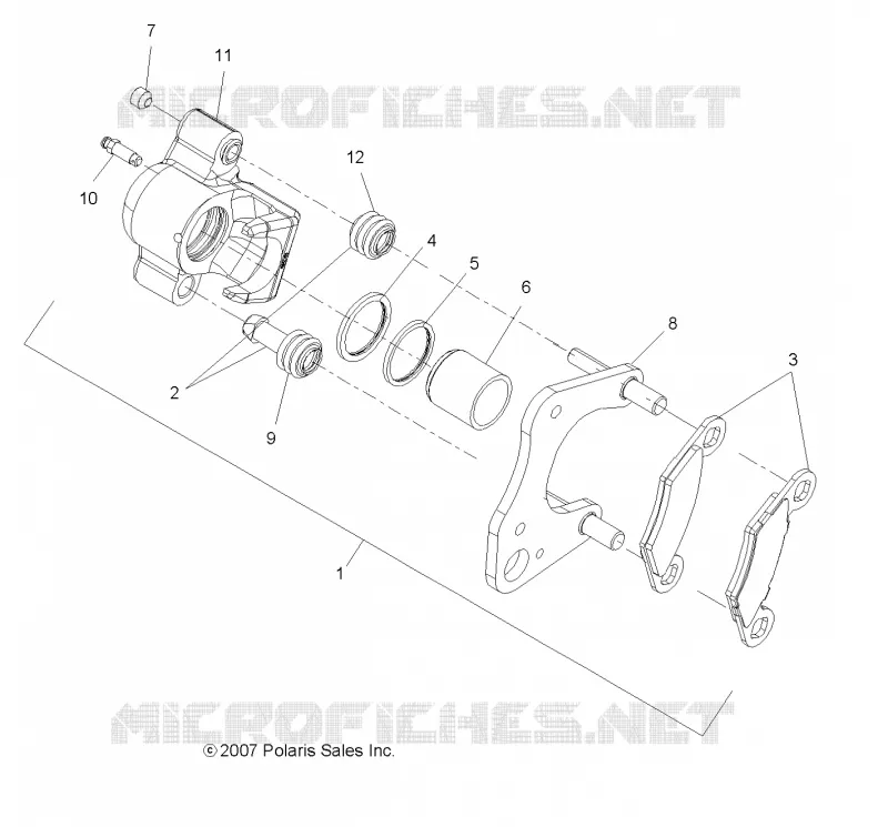 BRAKES, BRAKE PINZA FRENO ANTERIORE
