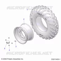 RUOTAS, FRONT TIRE