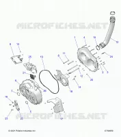 TRASMISSIONE, CLUTCH COVER AND DUCTING