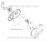 TRASMISSIONE, COPERCHIO FRIZIONE AND DUCTING