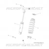 SUSPENSION, SHOCK ANTERIORE