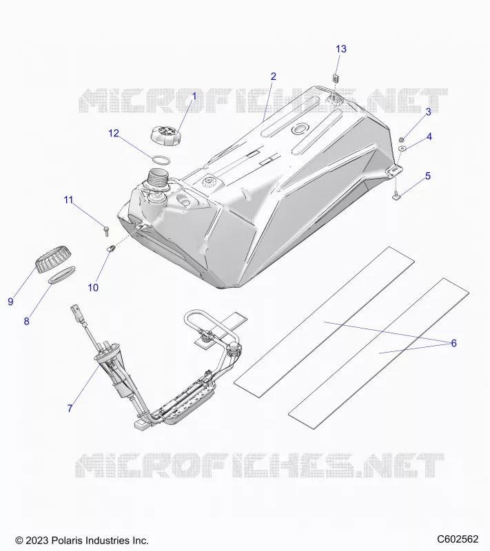 SISTEMA DI ALIMENTAZIONE CARBURANTE, FUEL TANK AND PUMP