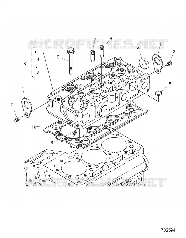 ENGINE, TESTA CILINDRO
