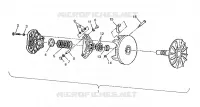 TRASMISSIONE FRIZIONE ASSEMBLY 6x6 400L, SWEDISH S948740 and  NORWEGIAN N948740 (4926812681031A)