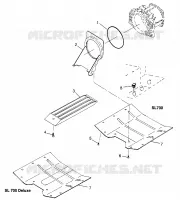 INGRESSO ACQUA SL 700 B974071, Intl. SL 700 I974071, SL 700 Deluxe B974072 and (4940874087B012)