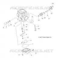 MOTORE, CARBURATORE, LOWER