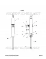 SUSPENSION, AMMORTIZZATORE POSTERIORE TRACK
