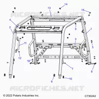 CHASSIS, CAB TELAIO