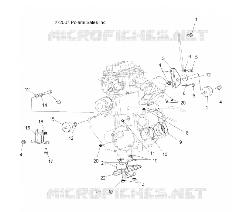 MOTORE, MOUNTING