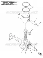 ALBERO MOTORE AND PISTON ASSEMBLY (4911991199044A)