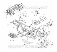 PARAURTI / PORTAPACCHI MOUNTING SPORTSMAN 4X4 W958040 (4930403040A007)