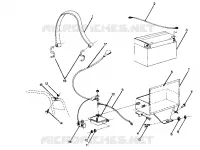 ELECTRIC START COMPONENTS Trail ES and Deluxe (4914161416023A)