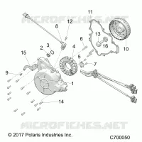 ENGINE, STATOR AND VOLANO