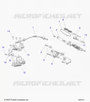 ENGINE, VALVOLA SCARICO ASM. AND ACTUATOR