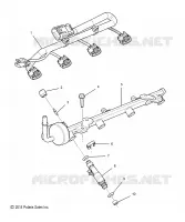 ENGINE, INIETTORE DI CARBURANTE RAIL