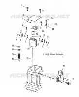 MOTORE, CARBURATORE, UPPER