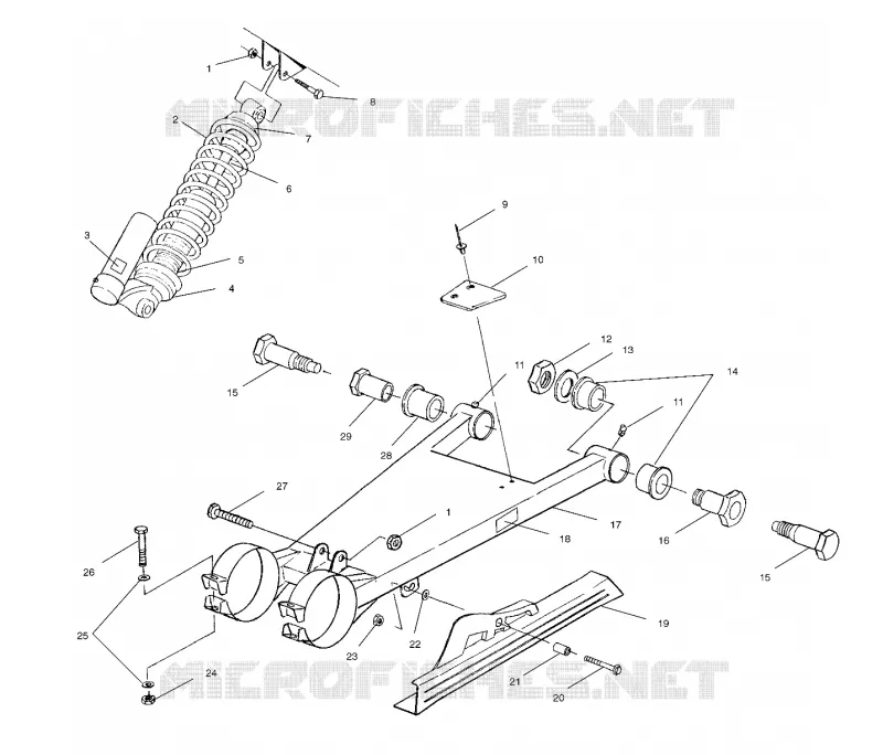 SWING ARM   SHOCK