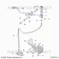 BRAKES, BRAKE PEDAL AND CILINDRO PRINCIPALE